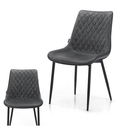 KRZESŁO SHARONTI NOWOCZESNY DESIGN PIKOWANE TAPICEROWANE WELUR SALON BIURO