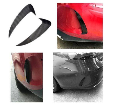 AMG AERO FLAPS TYŁ MERCEDES C238 A238 CARBON