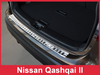 Nakładka na zderzak tylny Nissan Qashqai 2 (Stal)