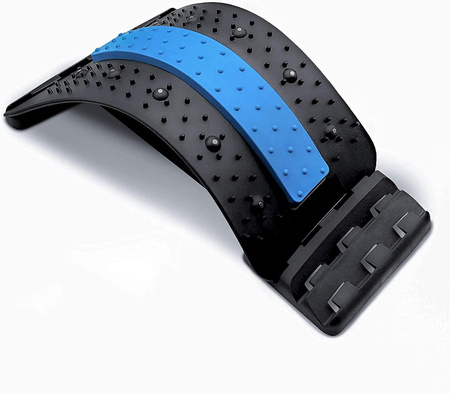PRZYRZĄD DO ROZCIĄGANIA PLECÓW MASAŻER Z MAGNESAMI BACK STRETCHER Z PUDEŁKIEM