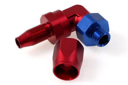 Końcówka 90° na przewód AN10 7/8"-14NPT