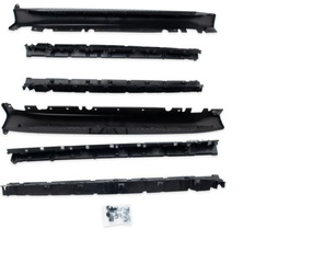 STOPNIE PROGOWE BMW E70 07-13 ALU BLACK