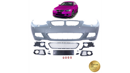 Przedni zderzak sport PDC SRA  BMW 3 (E92) Coupe (E93) Cabrio przed liftem 2006-2010