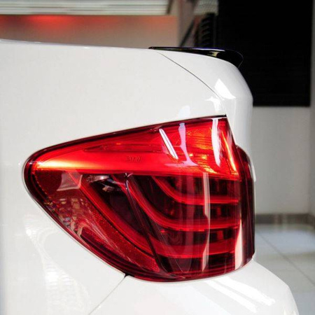 SPOILER NA KLAPĘ BMW  F10 10-17 GLOSSY BLACK