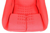 Fotel sportowy GTR Welur Bride Red
