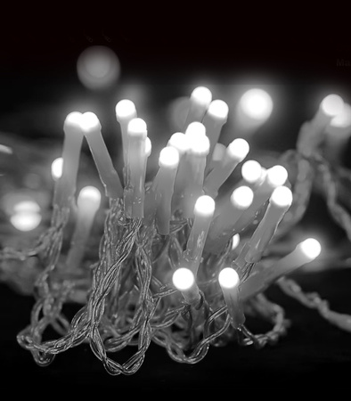 LAMPKI ZEWNĘTRZNE SOPLE 300 LED ZIMNA BIEL 12M EFEKT FLASH KURTYNA GIRLANDA OŚWIETLENIE ŚWIĄTECZNE