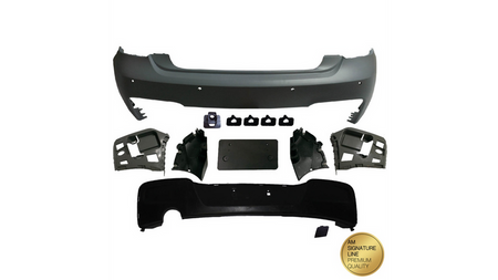 Tylny zderzak sport PDC zestaw z dyfuzorem BMW 1 F20 F21 przed liftem 2011-2015