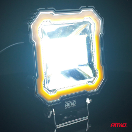 Lampa robocza halogen LED szperacz AWL82 48W 3600LM 12V 24V AMIO-04426