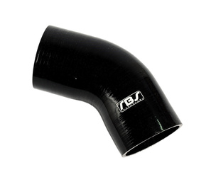 Kolano silikonowe 45" 76mm