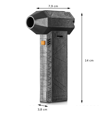 MINI WENTYLATOR DMUCHAWA PRZENOŚNA ŁADOWANA USB WIELOFUNKCYJNA DUŻA MOC