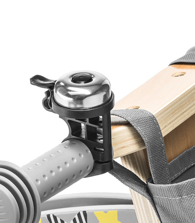 ROWEREK BIEGOWY 12" DLA DZIECI DREWNIANY Z TORBĄ PIANKOWE KOŁA EVA