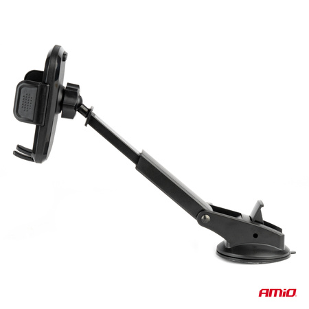 Uchwyt do samochodu na telefon szybę kokpit kratkę regulowany AMIO-04136
