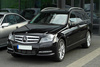 Nakładka na zderzak tylny do Mercedes W204 C Klasa Kombi (Stal)