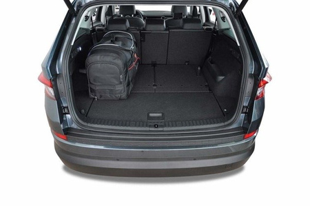 SKODA KODIAQ 2017+ TORBY DO BAGAŻNIKA 5 SZT