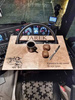 Stolik na kierownicę VOLVO FH3 FH4 IVECO MAN TGX TGA drewniany.
