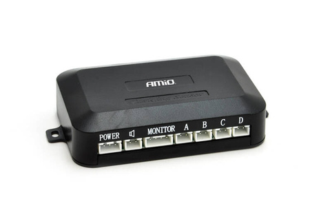 Zestaw czujników parkowania TFT02 4,3" z kamerą HD-305-LED 4 sensory czarne "GOLD"