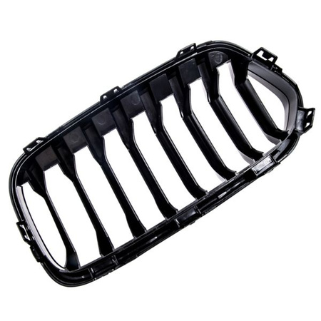 GRILL BMW X2 F39 2017-2023 SIBGLE LINE GLOSS BLAC