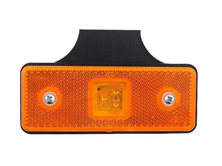 Lampa obrysowa LED podwieszana pomarańczowa, 12/24V