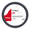 Pokrowiec nakładka na kierownicę samochodową M 37-39cm SWC-14-M AMIO-01378