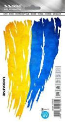 Naklejka na auto - Flaga Ukrainy