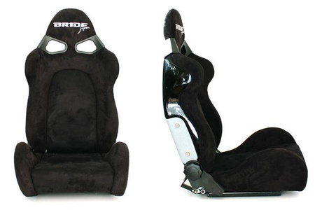 Fotel Sportowy CUGA Zamsz Bride Black