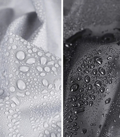 POKROWIEC OSŁONA NA FOTEL WISZĄCY OGRODOWY HUŚTWAKA KOKON 250 X 165 CM WODOODPORNY ŚCIĄGACZ ZAMEK