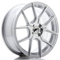 Felgi aluminiowe JR Wheels JR30 17x7 ET40 4x100 Silver Machined Face