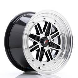 Felgi aluminiowe JR Wheels JR31 15x7.5 ET20 4x100 Gloss Black Machined Face