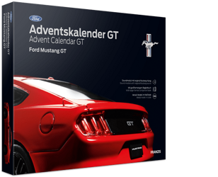 Ford Mustang GT kalendarz adwentowy