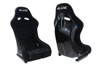 Fotel sportowy SLIDE RS material Black S