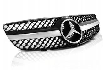 Grill atrapa Mercedes GLC X253 19- bez pakietu AMG