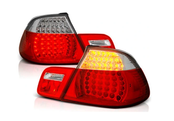 LAMPY DIODOWE BMW 3 E46 CABRIO 99-03 RED WHITE LED