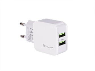 Ładowarka sieciowa MYWAY 2x USB 2.4A