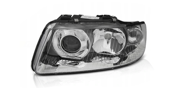 Lampa Lewa Reflektor Chrome Do Audi A3 8l 00-03