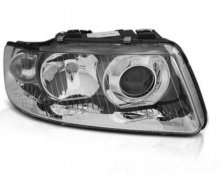 Lampa Prawa Reflektor Chrome Do Audi A3 8l 00-03
