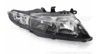 Lampa prawa reflektor chrome do Honda Civic 06-08