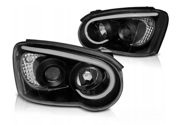 Lampy Black Led Tube Do Subaru Impreza Ii Gd 03-05