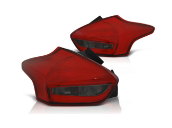 Lampy Diodowe Ford Focus 3 15- Hb Red Smoke Led