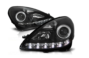 Lampy Mercedes R171 SLK 04-11 Daylight Black Led