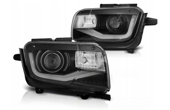 Lampy Reflektory Chevrolet Camaro 09-13 Black Led