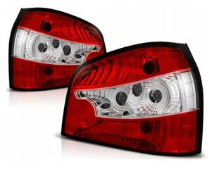 Lampy Tylne Nowe Audi A3 8l 96-00 Clear Red White