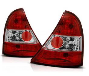 Lampy Tylne Renault Clio Ii 98-01 Clear Red White