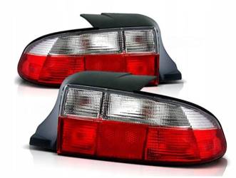 Lampy tylne nowe Bmw Z3 96-99 roadster red white