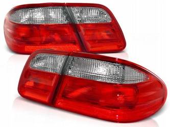 Lampy tylne nowe MERCEDES W210 E-KLASA 95-02 RED WHITE