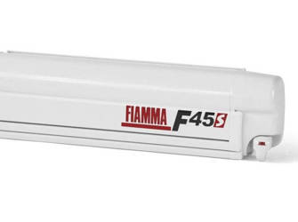 Markiza ścienna w kasecie F45s 260 Polar White Royal Grey (VW T5/T6 California) - Fiamma