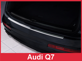 Nakładka na zderzak tylny do Audi Q7 (Stal)