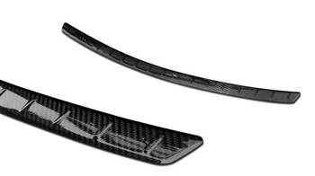 Nakładka na zderzak tylny do Mercedes C COUPE II C205 AMG (Carbon Fiber)