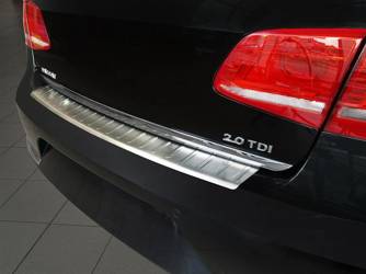 Nakładka na zderzak tylny do Volkswagen Passat B7 Sedan (Stal)