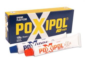 POXIPOL - klej dwuskładnikowy metaliczny 108g/70ml