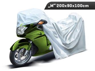 Pokrowiec na motocykl "M" 200x90x100 cm, 3-warstwy, odblaski